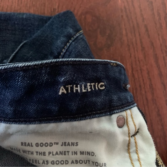 American Eagle Blue Athletic Airflex Jeans - Picture 5 of 7